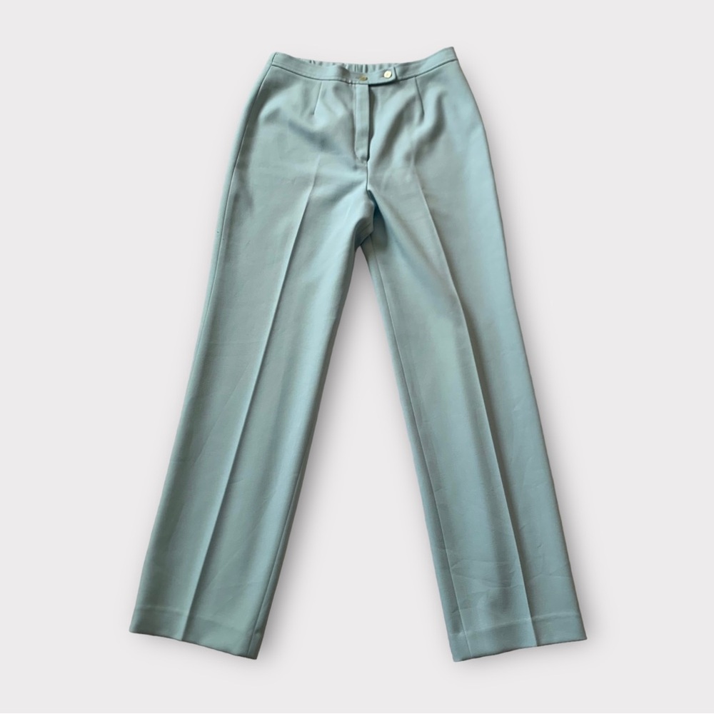 Vintage 70s/80s pastel blue pants/trousers